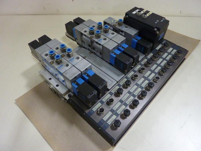 Used FESTO Control Block / Valve Terminal IFB8-02 #52754