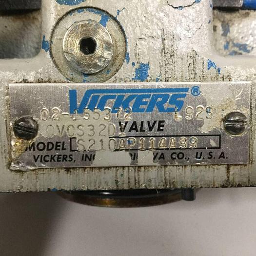 Used VICKERS Valve CVCS32D1S210AP114A99 #90467