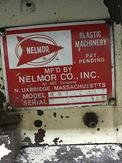 Used NELMOR 5 HP Grinder / Granulator RG810M1 Used