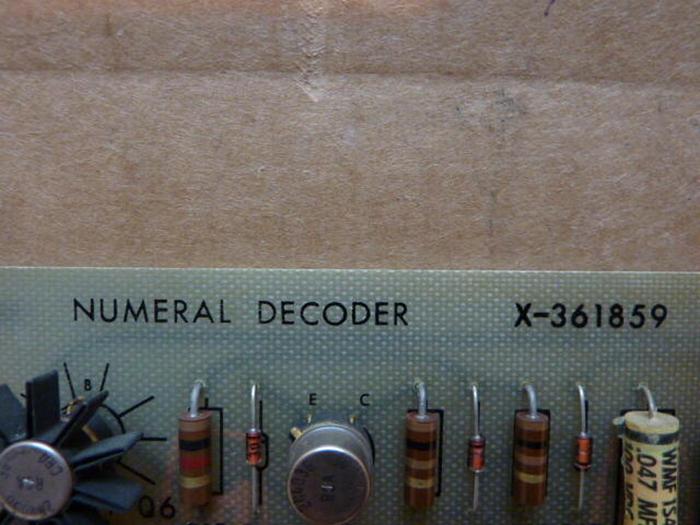 Used ALLEN BRADLEY Decoder Circuit Board X-361859 #27244
