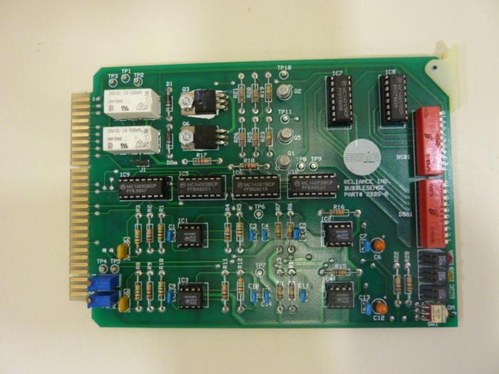 Used RELIANCE ELECTRIC Circuit Board 2BBS-0 #51796