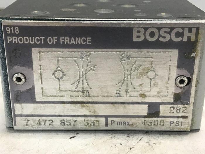 Used BOSCH Flow Control Valve 7 472 857 531 #133020