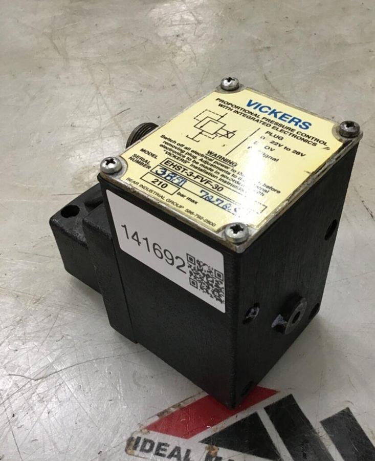 Used VICKERS Proportional Control Valve EHST-3-FVF-30 USED