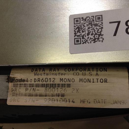 Used BARBER COLMAN Operator Station 80AA-11010-000-V-03 USED #78216