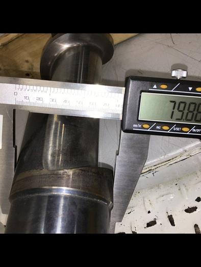 Used VAN DORN 60 Oz (80 mm) Screw 5215764 #119904