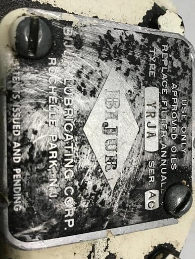 Used BIJUR Lubricator YRJA #138633