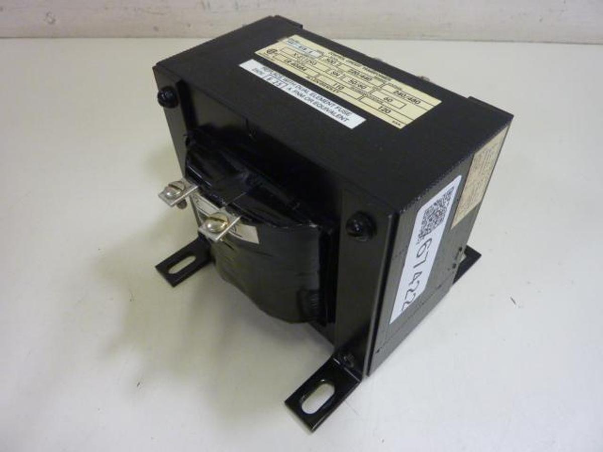 Used ALLEN BRADLEY .500 kVA Transformer 1497-N19 SER A Used 