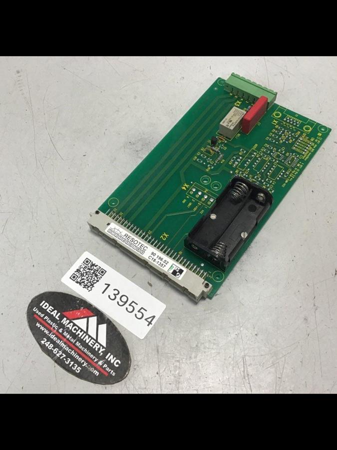 Used RESOTEC Circuit Board 90196.02 Used #139554