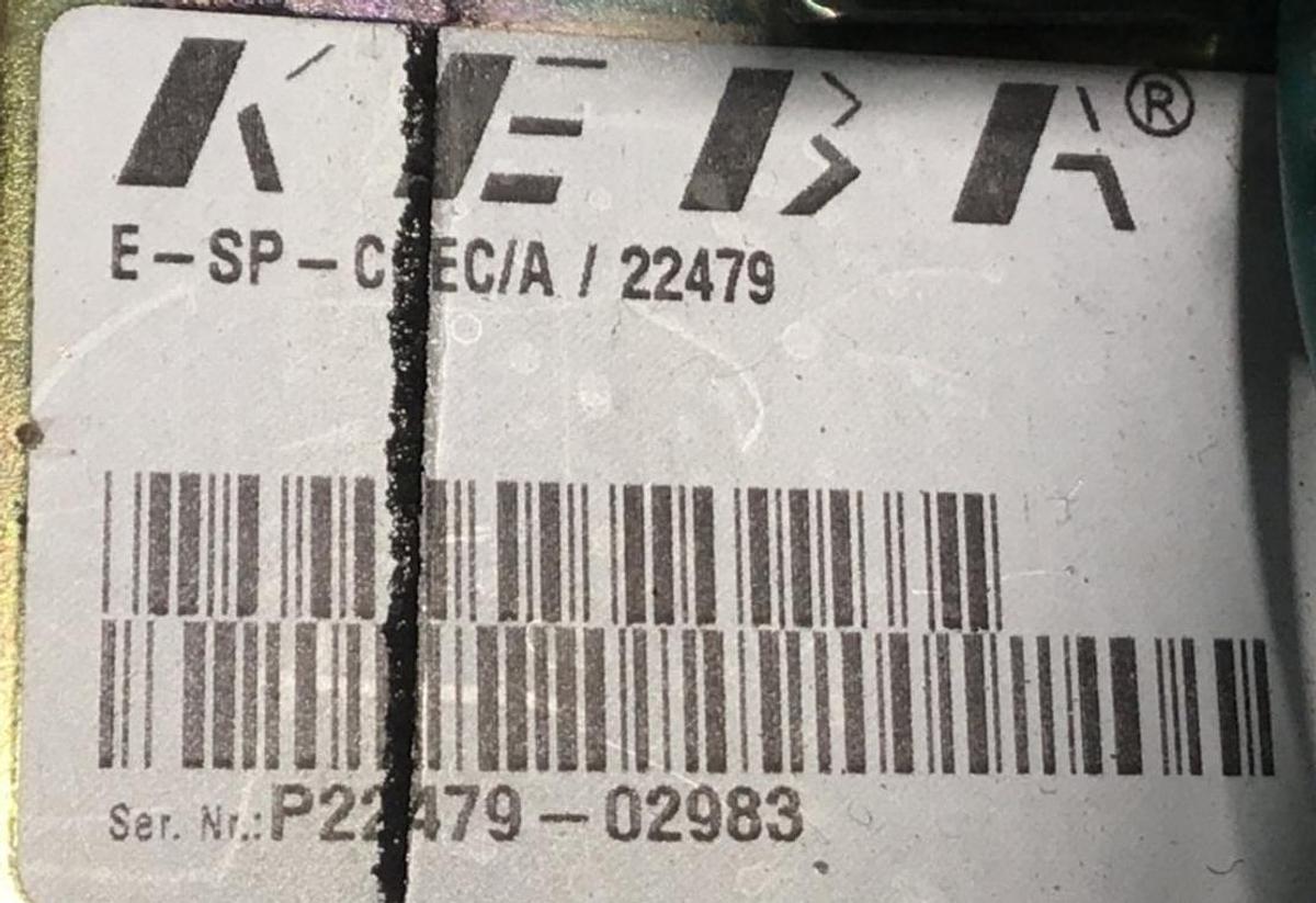 Used KEBA Operator Panel E-SP-CCEC/A/22479 USED
