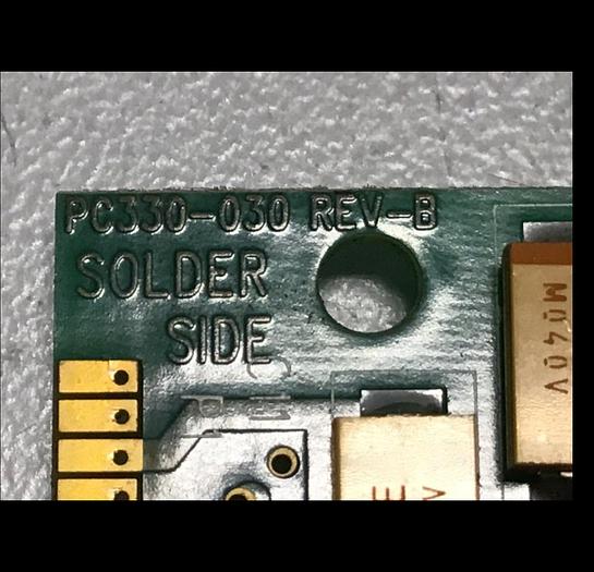 Used VAN DORN Communication Board PC330-081 330-081 Used