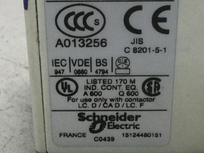 Used TELEMECANIQUE Contactor LADN113 #103169