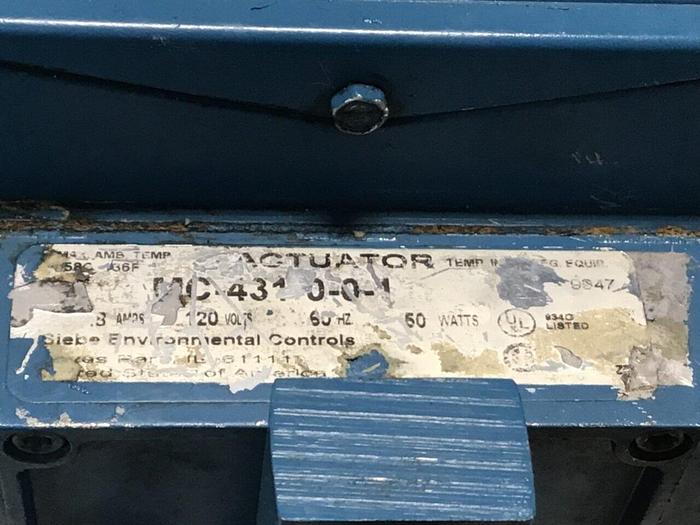 Used BARBER COLMAN Actuator MC-431-0-0-1 #122375