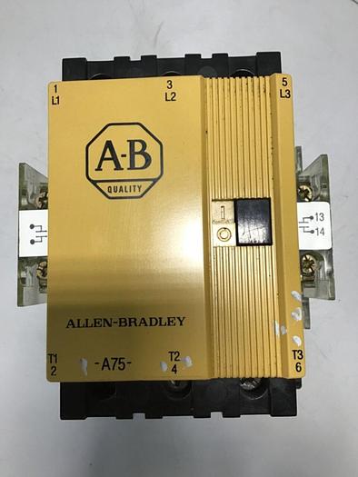 Used ALLEN BRADLEY Contactor 100-A75N.3 SER C USED