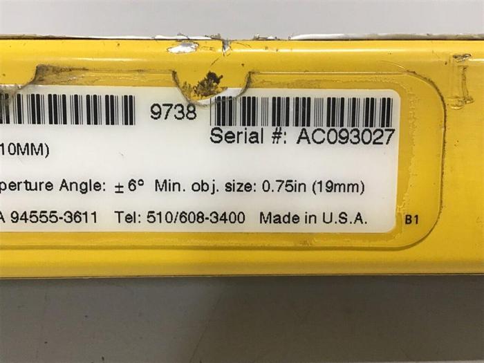 Used STI Light Curtain Receiver MS4324BR #130198