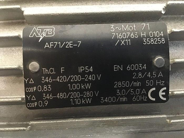 Used SYSKO CORPORATION Pump & 3 PH Motor CY-4281.0069 #125313