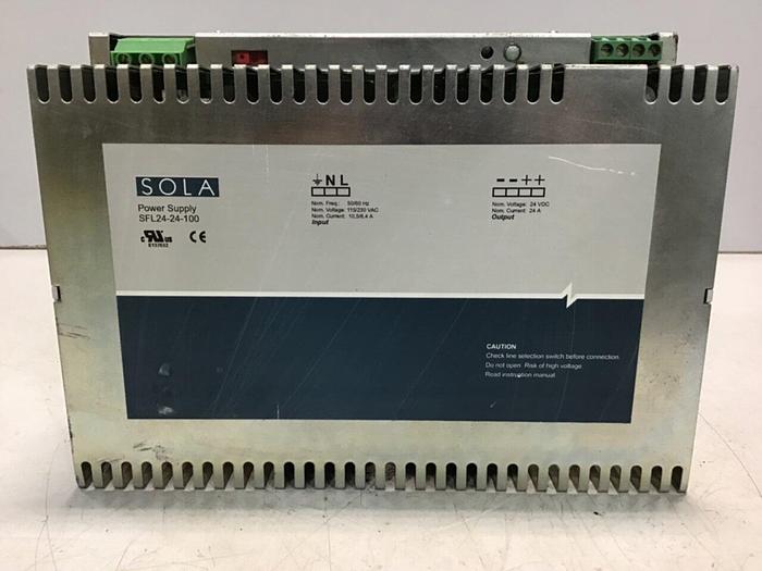 Used SOLA ELECTRIC Power Supply SFL24-24-100 Used