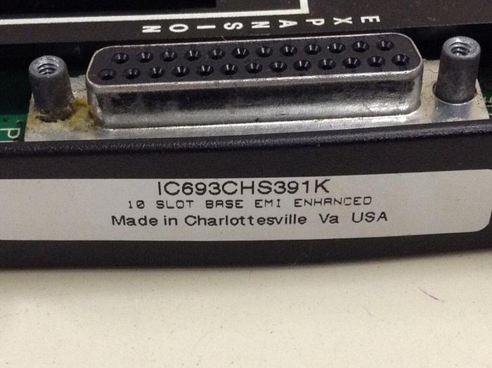 Used GE FANUC Slot Base 10 IC693CHS391K #101118
