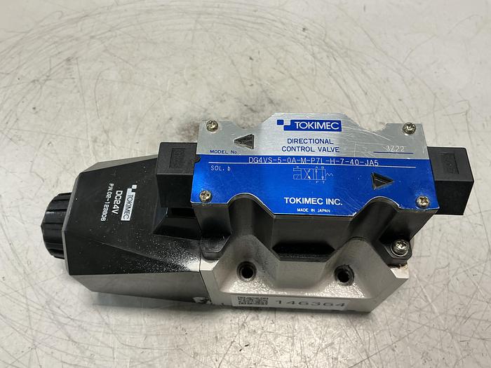 Used TOKIMEC DG4VS-5-0A-M-P71-H-7-40-JA5