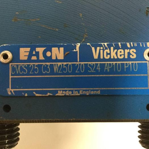 Used VICKERS Valve CVCS25C3W25020S24AP10P10 Used