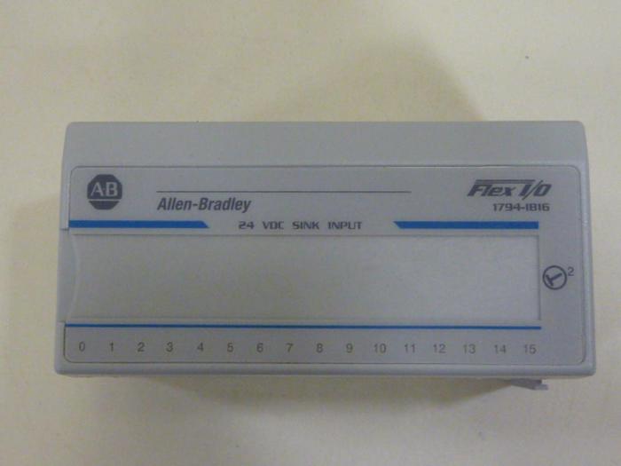 Used ALLEN BRADLEY Input Module 1794-IB16 SER A #60412