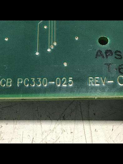 Used VAN DORN Analog Circuit Board 330025 PC330-025 Used