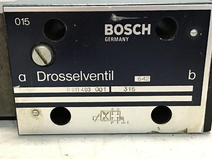 Used BOSCH Servo Proportional Valve 0 811 403 001 Used