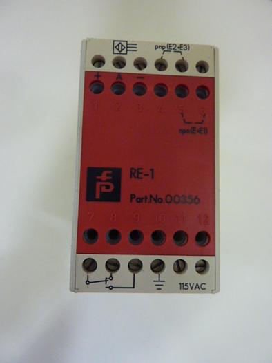 Used PEPPERL & FUCHS Amplifier Relay RE-1 #55581