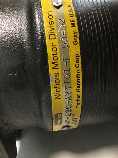 Used PARKER Die Height Adjustment Hydraulic Motor 060-220-AYTT-01-F #91446