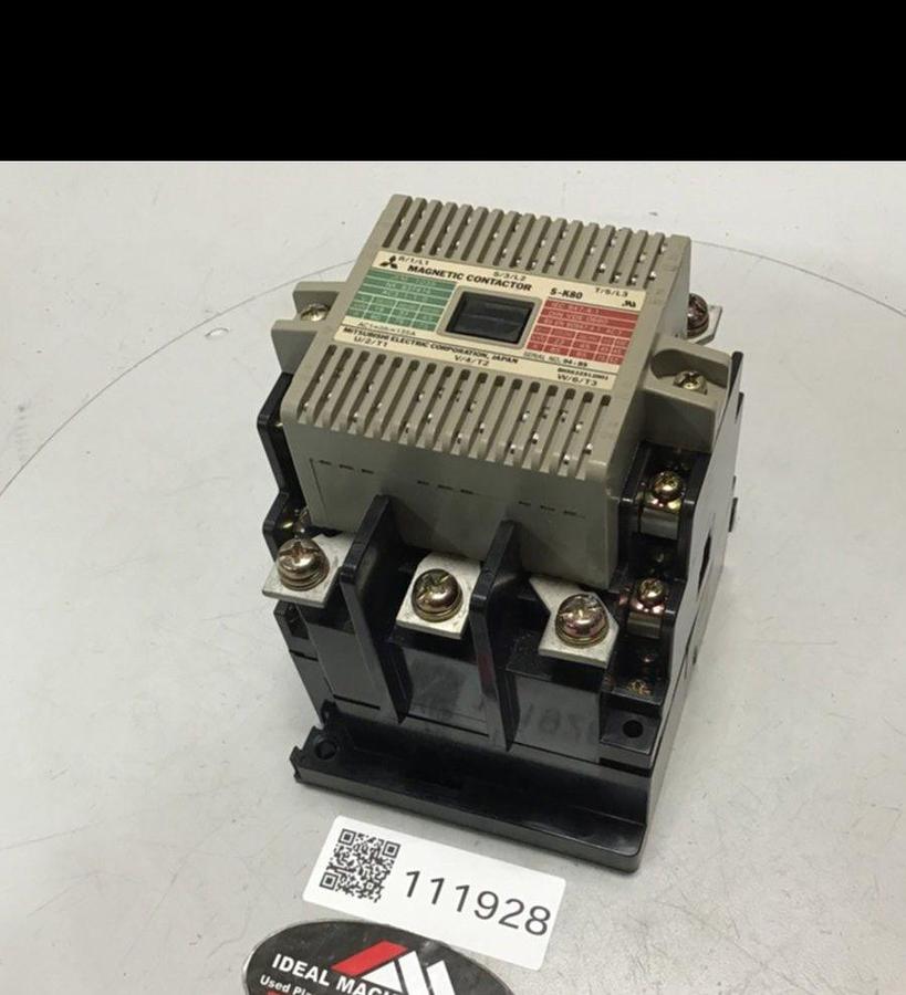 Used MITSUBISHI Magnetic Contactor S-K80 USED