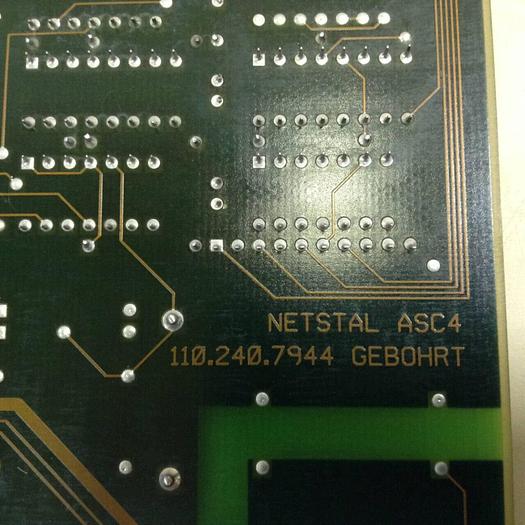 Used NESTAL Circuit Board ASC4 110.240.7945 #77979