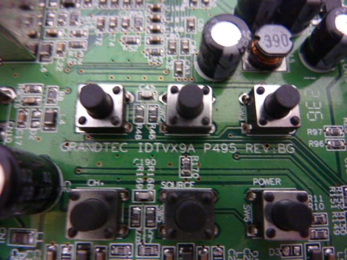 Used GRANDTEC Circuit Board IDTVX9A P495 #55128