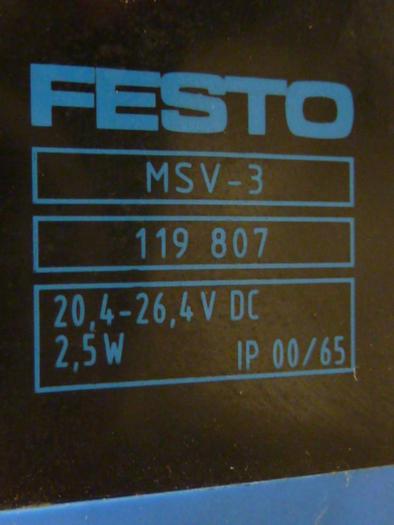 Used FESTO Control Block / Valve Terminal IFB8-02 #52843