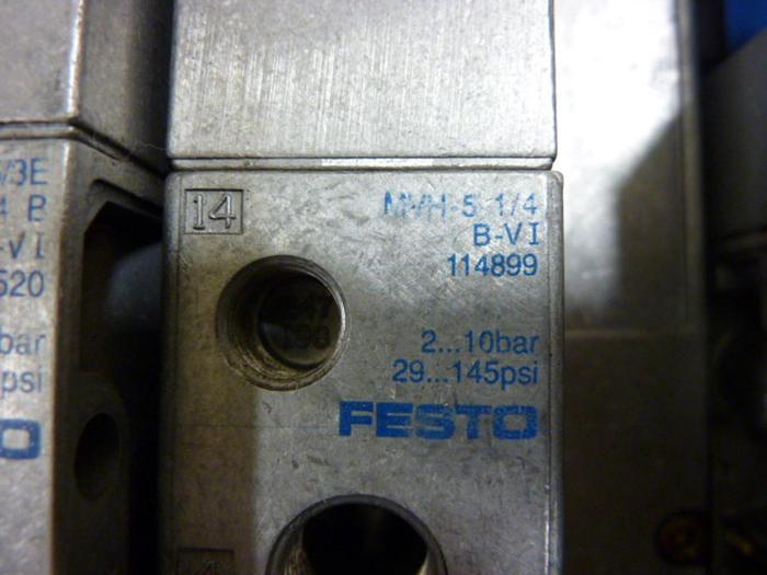 Used FESTO Control Block / Valve Terminal IFB8-02 #52812