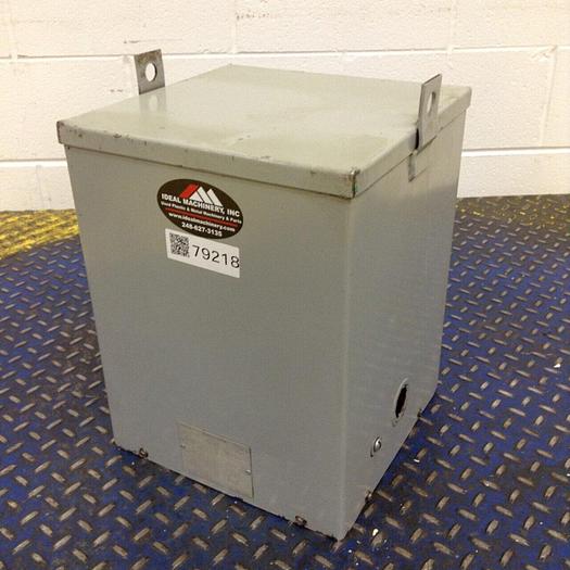 Used WESTINGHOUSE 7.5 kVA Transformer S20K11S07N Used