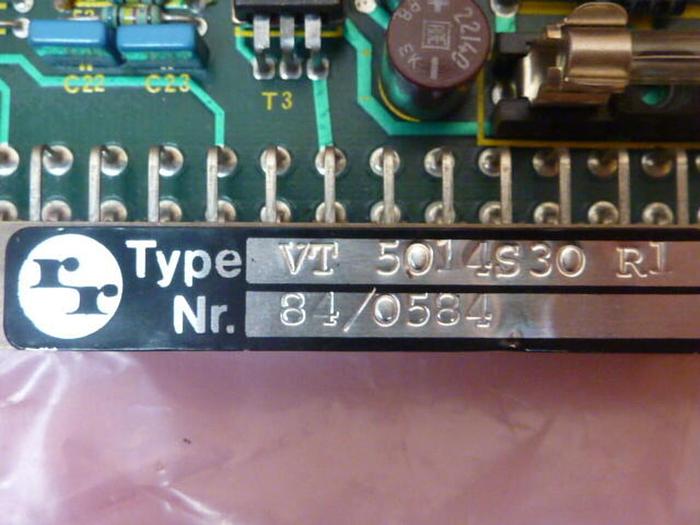 Used REXROTH Amplifier VT5014 S30 R1 #35454