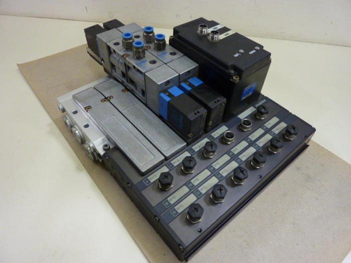 Used FESTO Control Block / Valve Terminal IFB8-02 #52713