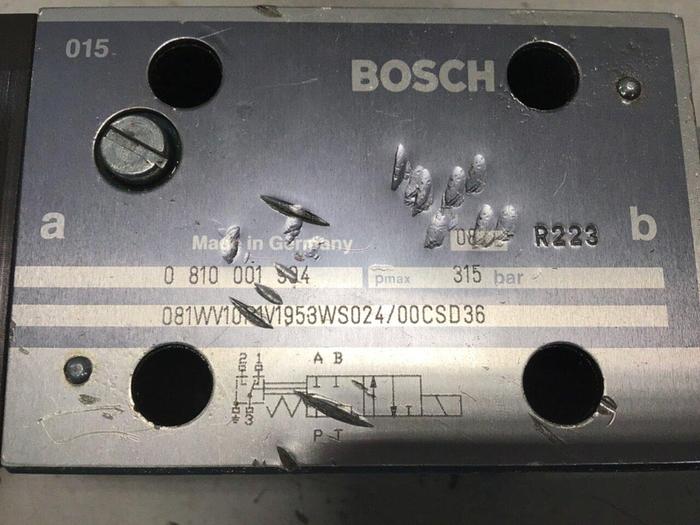Used BOSCH Valve 0 810 001 504 #140724
