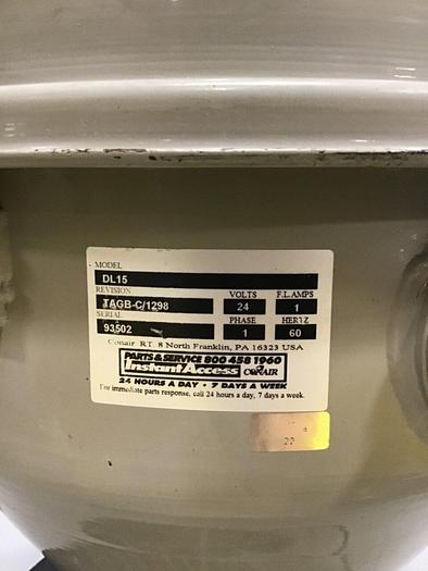 Used CONAIR FRANKLIN DuraLoad Vacuum Receiver DL12 #143831