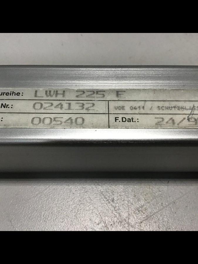 Used NOVOTECHNIK Linear Transducer LWH225 Used