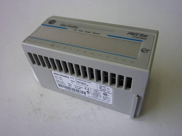 Used ALLEN BRADLEY Input Module 1794-IB16 SER A #50506