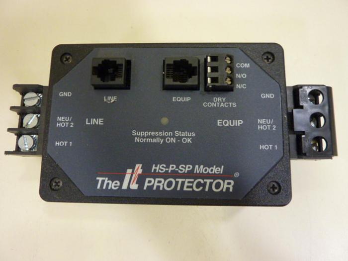 Used INNOVATIVE TECH Surge Suppressor HS-P-SP-120-30A-RJ #56163
