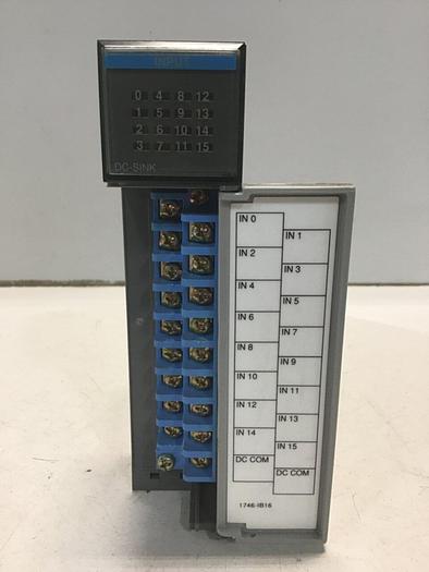 Used ALLEN BRADLEY Input Module 1746-IB16 SER C #127724