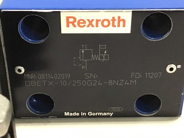 Used REXROTH Valve DBETX-10/250G24-8NZ4M Used