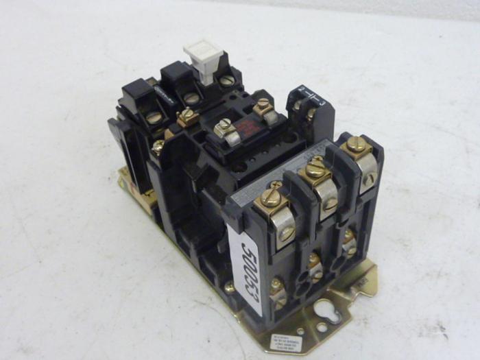 Used ALLEN BRADLEY Starter Size 1 509-BOD SER B W52 #50053