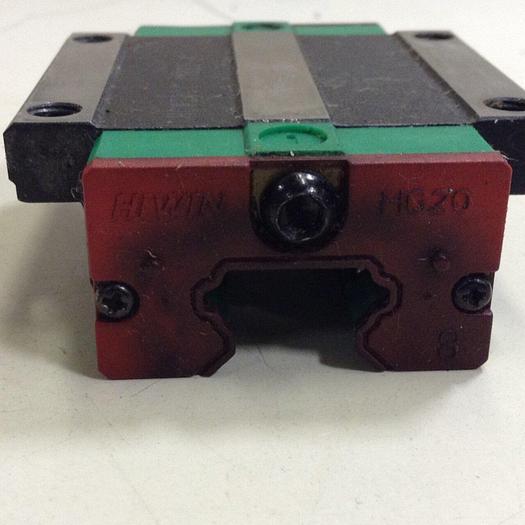 Used HIWIN Block Linear Guide HWG20CC #88572