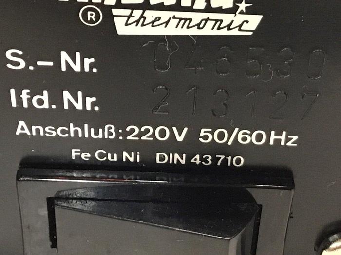 Used ARBURG Temperature Control FF10G250/500 Used