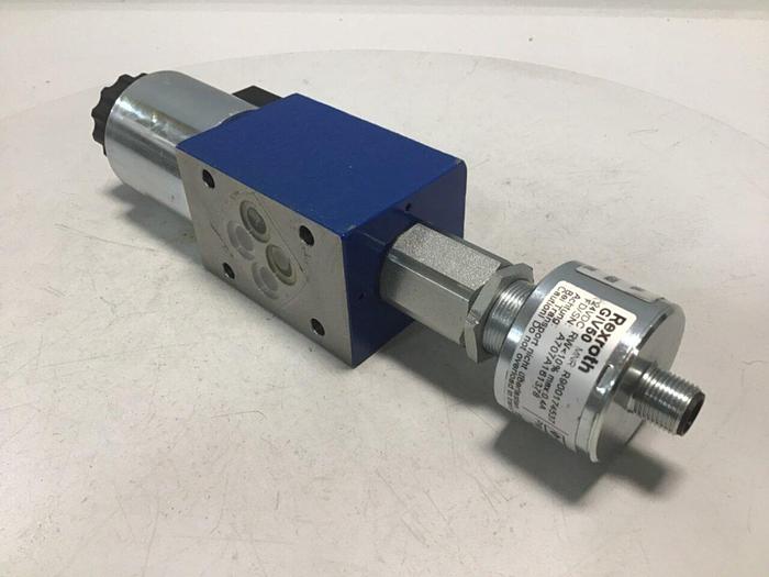 Used REXROTH Hydraulic Valve w/ Sensor 4WE6Y62EG24K4QMBG24 #113931