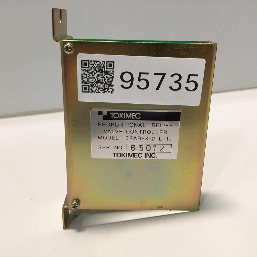 Used TOKIMEC Proportional Relief Valve Controller EPAB-X-2-L-11 Used