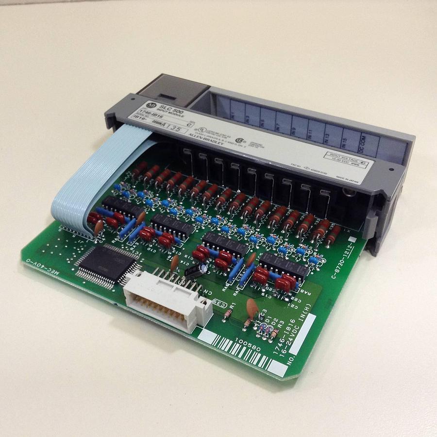 Used ALLEN BRADLEY Input Module 1746-IB16 SER C Used