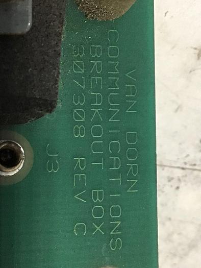 Used CINCINNATI MILACRON Communications Breakout Board 307308 #138699